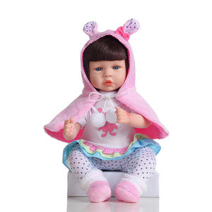 Poupées <span class=keywords><strong>Reborn</strong></span> en Silicone Souple Réalistes et Naturelles de 18 Pouces, Finies et Posées, Faible MOQ - Product Image 3