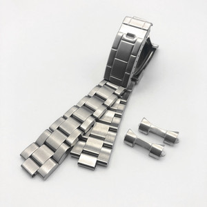en <span class=keywords><strong>acier</strong></span> inoxydable Bracelet en métal de luxe 18/19/20/21mm Bracelet de <span class=keywords><strong>montre</strong></span> de remplacement pour RoIIex Ghost Dayt0na - Product Image 5