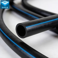 Tuyau principal en PEHD ultime DN 75mm-1200mm pour l'approvisionnement en eau urbain à vie, certifié ISO 4427