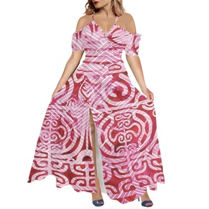 Off Shoulder <strong>Sexy</strong> <strong>Long</strong> <strong>Dress</strong> Women Casual Beach Holiday <strong>Dress</strong> Polynesian Samoan Tribal Style Spaghetti Strap V-neck <strong>Long</strong> <strong>Dress</strong> - Product Image 5