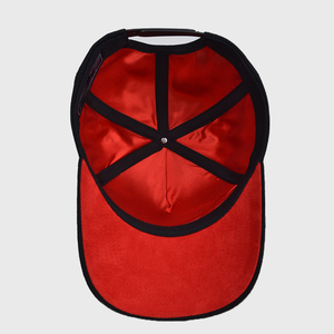 Baseball Caps Custom 5 Panel Embroidery logo Baseball Caps Satin Lined Sport Cap <strong>Gorras</strong> <strong>Gamuza</strong> - Product Image 5