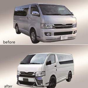 Kit de Carrocería de Alta Calidad para <span class=keywords><strong>Camioneta</strong></span>, Parachoques Delantero Mejorado para <span class=keywords><strong>Toyota</strong></span> <span class=keywords><strong>Hiace</strong></span> 2005-2018 - Product Image 2