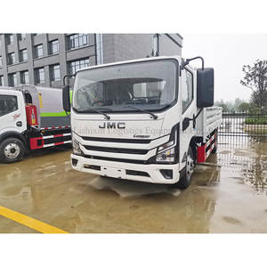 8 toneladas JMC camión 4x2 camión de carga 6 ruedas pequeño camión doble fila cabina motor diésel - Product Image 4