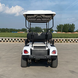 Voiturette de golf 4 + 2 sièges pour adultes du fabricant Voiturette à 4 roues Street Legal Panneau de commande à grand écran pour carburant électrique - Product Image 5