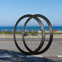 Nouvel ensemble de roues de vélo 700C noir 120 sons, jante 40mm, moyeu Super Sound, frein V