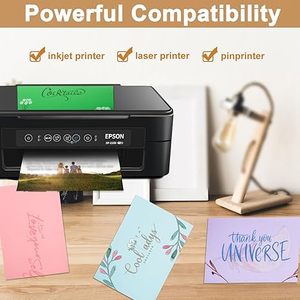 Carta Artistica Colorata 20 Fogli in 20 Colori Assortiti Formato <span class=keywords><strong>A4</strong></span> 200GSM per Creazione di Biglietti, Confezioni Regalo, Decorazioni per Feste e Materiale Scolastico - Product Image 6