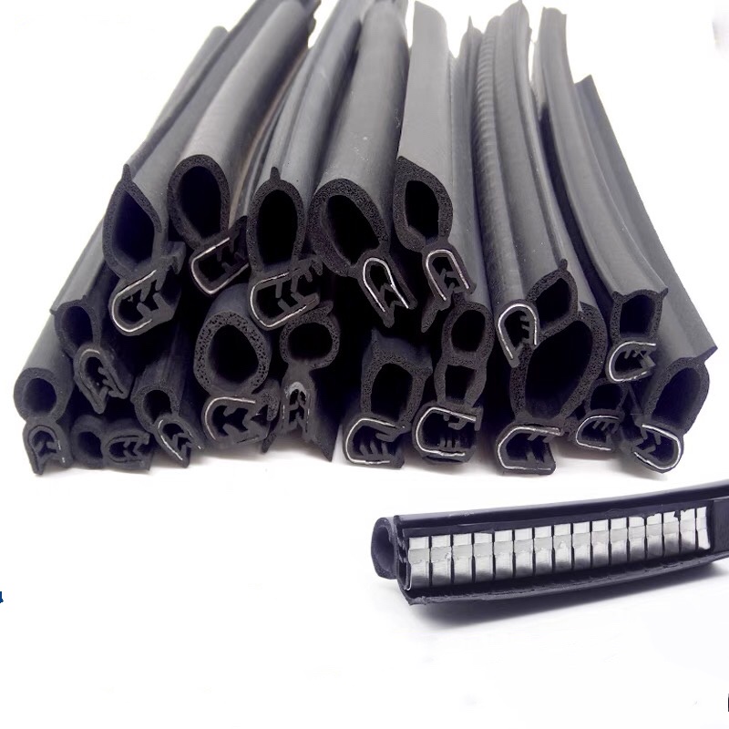 U-образный швеллерный уплотнитель резиновый Авто двери анти-столкновения Резиновая полоса