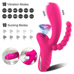 Femmina di stimolazione clitoridea vibratore G-Point orgasmica giocattolo del sesso per le donne adulti dispositivo di aspirazione clitorideo - Product Image 3