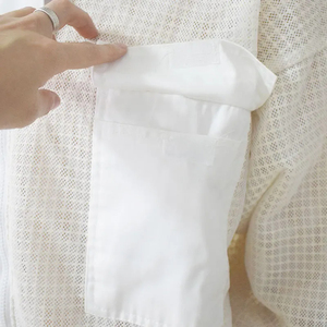 Veste d'apiculture en coton à trois couches de haute qualité combinaison de protection à capuche avec voile à glissière costume d'abeille à trois couches ventilé - Product Image 5