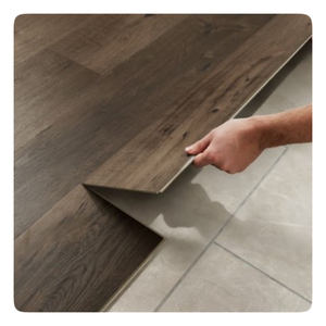 Plancher en <span class=keywords><strong>vinyle</strong></span> <span class=keywords><strong>Gerflor</strong></span> résistant à l'usure de 0.5mm Plancher en bois personnalisable SPC étanche à l'humidité - Product Image 1