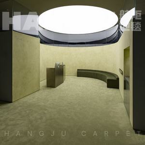 Moquette unie moderne en nylon à poils coupés, haute résistance, de luxe, pour hôtel et salon, moquette mur à mur colorée - Product Image 3