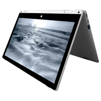 Ordinateur portable Yoga 11,6 pouces N4020C Intel Celeron, écran IPS 1920*1080, Windows 10, SSD 128 Go, prise US, corps métallique, caméra, clavier anglais