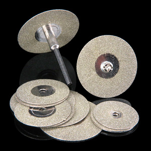Disques de découpe diamantés revêtus pour outils rotatifs avec mandrin 16mm 22mm 25mm 60mm pour <span class=keywords><strong>Dremel</strong></span> - Product Image 3