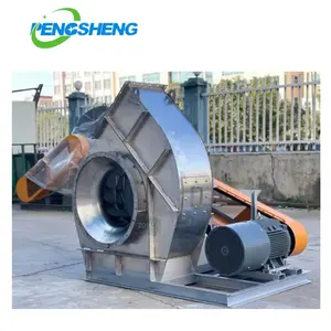 Forced Ventilating burners industrial exhaust Anti corrosion centrifugal blower fan for process fume extraction