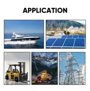 Polen Lokales Lager Prismatische Batterie 280Ah 314Ah 8000 Zyklen für Solarenergiespeicherung Wohnmobile Marine Industrielle Nutzung - Product Image 5