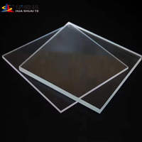 HUASHUAITE Fabricant chinois de plaques acryliques transparentes coulées de 1,5 mm à 50 mm, plaque acrylique transparente de 5 mm pour découpe sur mesure