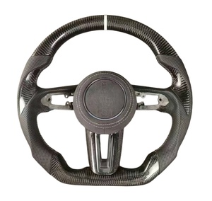 Volante de Cuero y Fibra de Carbono con LED Calefactable Personalizado para <span class=keywords><strong>Mazda</strong></span> 3 BK BP F1 Shape Sedan 2019 2020 2021 2022 <span class=keywords><strong>2023</strong></span> 2024 2025 2026 - Product Image 6