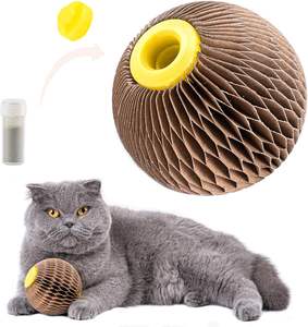 Rascador para Gatos de Cartón y Sisal, Árbol para Gatos, Previene que los Muebles se Rayen, para Rascar y Afilar las Uñas, para Gatos Grandes y Gatitos, Moderno, Elegante y Único - Product Image 1