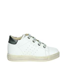 Baskets Falcotto pour filles, blanches et argentées, taille 24, chaussures épaisses - Product Image 4