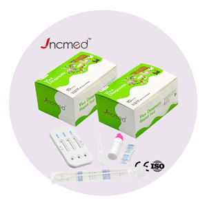 Pet chẩn đoán bác sĩ thú y nhanh chóng kiểm tra mèo parvovirus herpesvirus calicillin AB FPV fhv fcv AB <span class=keywords><strong>Kit</strong></span> kiểm tra - Product Image 2