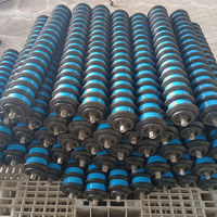 Rouleau de convoyeur durable en UHMWPE, rouleau auto-lubrifiant en UPE pour système minier