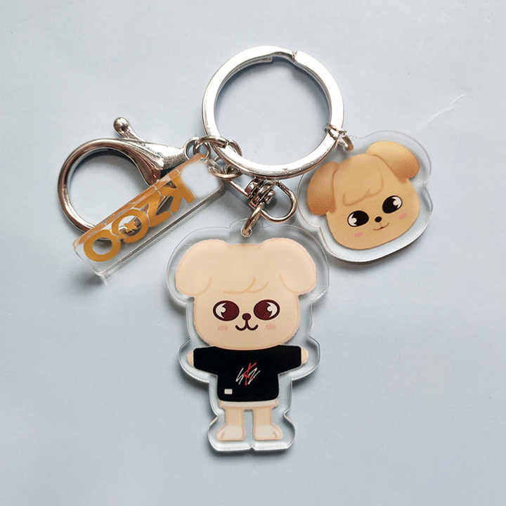 Portachiavi Peluche Magnetico Stray Kids - Con Magnete Per Frigorifero E Design Super Carino! - Foto 8