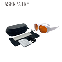 Lunettes de sécurité laser 532nm & 1064nm Lunettes de protection laser pour protection des yeux KTP & ND YAG