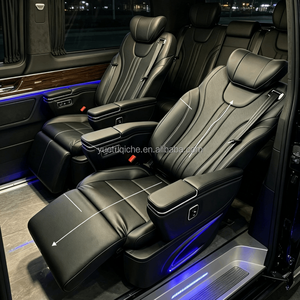Asientos VIP Eléctricos Personalizados para Sprinter, MPV, Limusina, Furgoneta, Minibús, Autocaravana, Camper, Fabricados en Cuero, Tuning Alphard Vito - Product Image 1