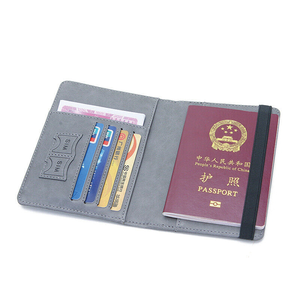 Chiterion PU Slim Smart Portefeuille De <span class=keywords><strong>Voyage</strong></span> RFID Visa Porte-Cartes Design Minimaliste Billets Organisateurs pour Dame Femmes Hommes - Product Image 6