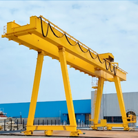 Grue portique Wan Long 100T pour le levage de blocs de coque de navire, portée de 46 m, hauteur de levage maximale de 30 m, moment de levage nominal de 125 T, personnalisable