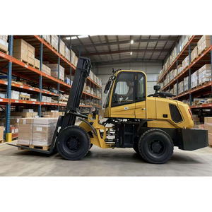 New Style Off Road <strong>Forklift</strong> 2.5 <strong>Tonnes</strong> 4X4 Diesel <strong>Forklift</strong> 3.5 Ton 3 Ton All Rough Terrain <strong>Forklift</strong> Truck for Sale - Product Image 2