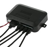 Radar de stationnement arrière pour voiture, Kit de 4 capteurs de recul, avec alarme sonore avant et arrière, affichage LED, conduite en sécurité