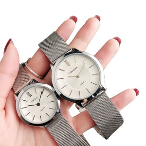<span class=keywords><strong>Orologio</strong></span> al Quarzo con Cinturino in Rete di Acciaio Inossidabile <span class=keywords><strong>Nero</strong></span>, per Uomo e <span class=keywords><strong>Donna</strong></span>, Personalizzabile con Logo, Regalo di Moda - Product Image 5