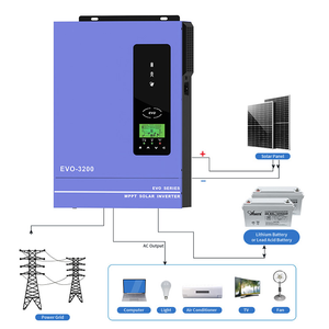 Inversor Solar Híbrido Conectado/Desconectado a la Red de 3-10kW con Doble Salida para Uso Automotriz e Industrial - Product Image 2