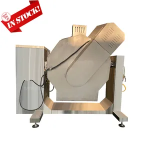 Macchina per Wok da cucina rotante industriale per friggere la nuova attrezzatura per fornello automatico di Design