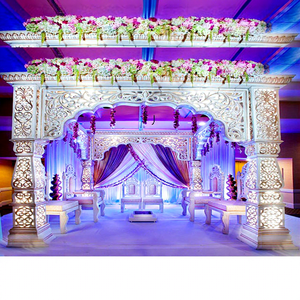 Porte d'entrée de mariage traditionnelle Jodha Akbar Rajwada pour mariage aux États-Unis - Product Image 1