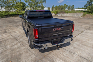 Cubierta de Tonneau de aluminio enrollable plegable retráctil para Nissan Navara D40 Isuzu Dmax <span class=keywords><strong>Dodge</strong></span> <span class=keywords><strong>Ram</strong></span> 1500 función impermeable y de bloqueo - Product Image 5