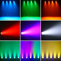 U'King 70W Solución Integral Efecto de Iluminación RGBW para DJ y Discoteca, Luz de Escenario con Cabezas Móviles LED