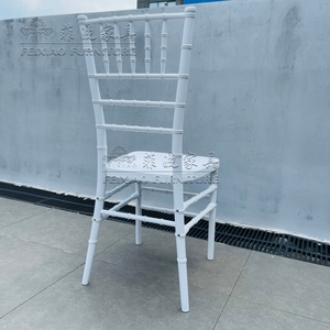 Sillas de Banquete Apilables de Plástico PP Blanco, Económicas y de Alta Calidad, en Paquete Pequeño, para Eventos de Hotel, Bodas y Comedores - Product Image 6