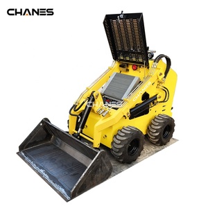 2025 Epa Certificaat Benzine Compacte Mini Skid Stuurlader Wiellader Auger Betonmixer Etc Bevestiging Te Koop - Product Image 5