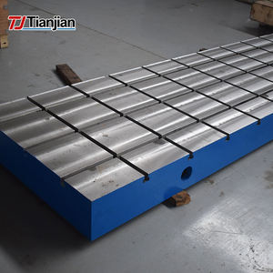 Groot Gietijzer Testplatform T Sleuf Plaat Motor Test Oppervlakteplaat - Product Image 1