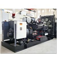 Générateur diesel CumminsFactory Direct 800kW-1000kW 1000kVA-1250kVA, groupe électrogène silencieux en conteneur pour alimentation de secours industrielle