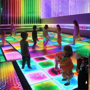 Jouet éducatif pour enfants SDS, gel UV 3D, tapis de jeu intérieur/extérieur, dalles de lave, carrelage sensoriel pour enfants autistes - Product Image 2
