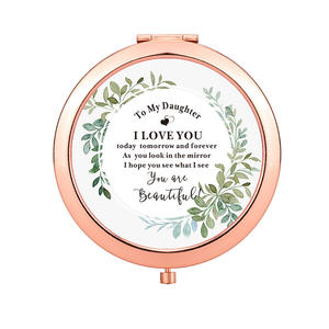 Espejo compacto grabado <span class=keywords><strong>para</strong></span> mi hija con citas inspiradoras, regalos de graduación de <span class=keywords><strong>cumpleaños</strong></span> de Navidad <span class=keywords><strong>Para</strong></span> Hija <span class=keywords><strong>nieta</strong></span> - Product Image 6