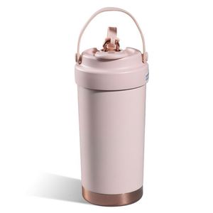 Gobelet isotherme portable au design moderne, en acier inoxydable avec intérieur en céramique à double paroi, bouteille sous vide - Product Image 1