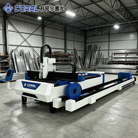 Máquina de Corte Láser CORAL CRL-3015C-3000W con Control CNC de Alta Productividad para Trabajos de Corte de Tubos y Placas Metálicas