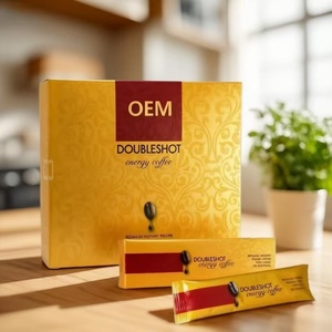 Café instantané prémélangé premium pour adultes 2026, best-seller, avec fibres alimentaires, double dose d'énergie, crème onctueuse - Product Image 1