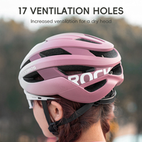 Casque de vélo pneumatique ROCKBROS de haute qualité, casque de sport aérodynamique pour route et montagne, casque de cyclisme pour adultes, vente en gros de casques de vélo