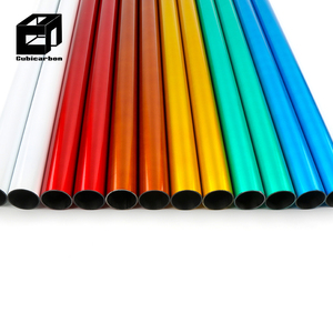 China CFRP Manufacturer Black Or Colored Carbon Fiber Pipe <strong>Customize</strong> Color Coating Carbon Fiber Tube Tubing Matte/Half Matte - Product Image 2