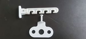 Nouveau limiteur de fenêtre intérieur, loquet de positionnement, butée, support anti-vent pour fenêtre à battant, sécurité domestique, verrou de charnière pour portes et fenêtres, protection enfant - Product Image 4
